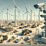 Télésurveillance de chantier éolien : optimisation et solutions technologiques