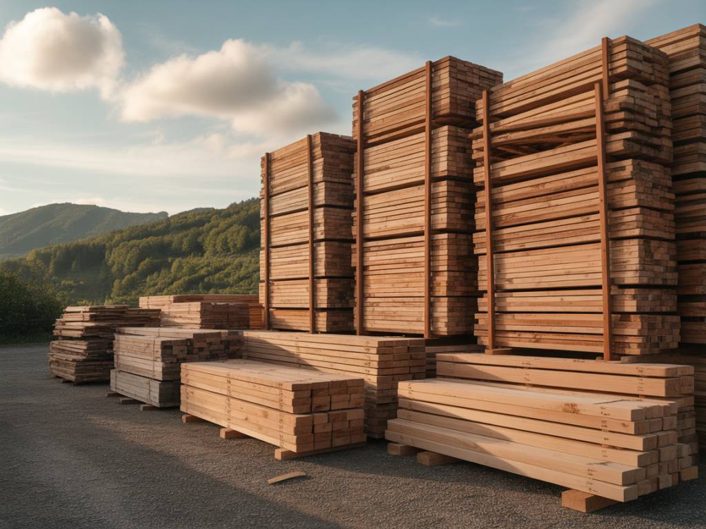 Le renouveau de la filière bois française : entre exportation durable et industrie locale