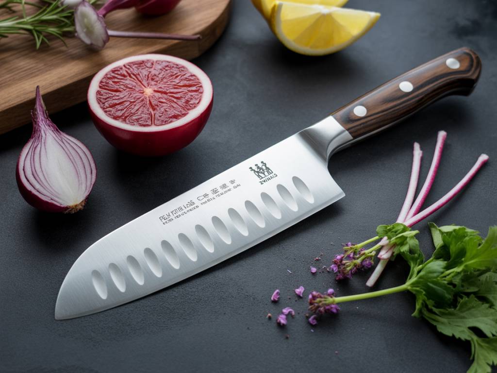 Pourquoi choisir un couteau santoku zwilling pour une cuisine de qualité professionnelle